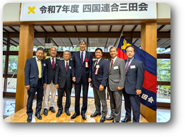 塾長を囲んで 塾長を囲んで